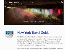 Tablet Screenshot of go-new-york.com